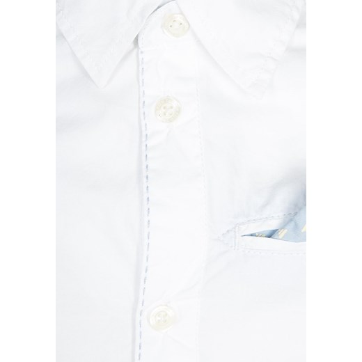 Tom Tailor Koszula white zalando  bez wzorów/nadruków