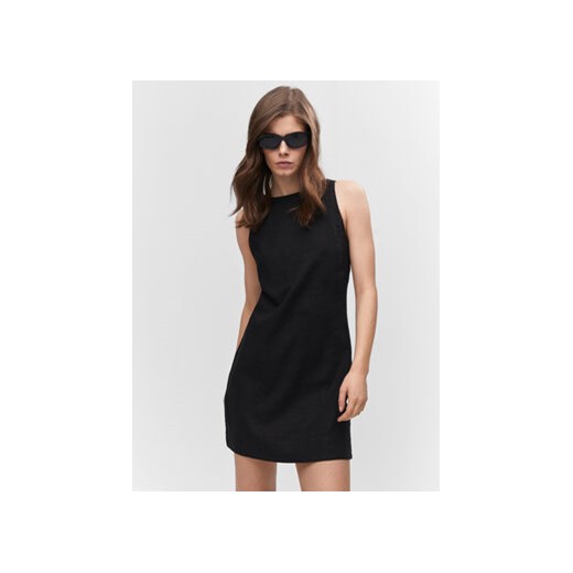 Mango Sukienka codzienna Noemi 57940276 Czarny Regular Fit Mango XXL MODIVO