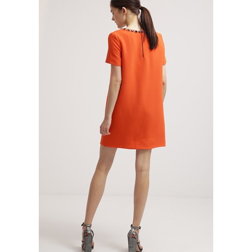 Suncoo CARLY Sukienka koszulowa grenadine zalando pomaranczowy bez wzorów/nadruków