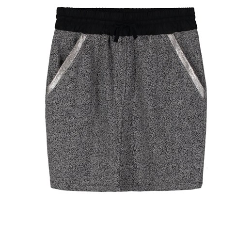 Tramontana MELEY Spódnica mini dark grey melange zalando szary abstrakcyjne wzory
