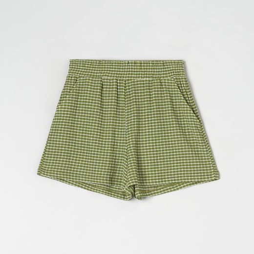 Sinsay - Szorty ze wzorem - Wielobarwny Sinsay XXS Sinsay