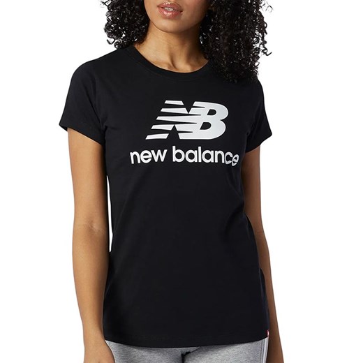 Koszulka New Balance WT91546BK - czarna New Balance M okazyjna cena streetstyle24.pl