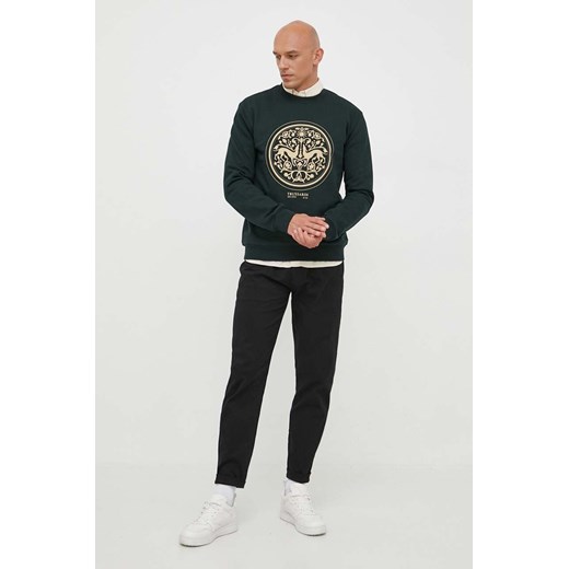 Czarna bluza męska Trussardi