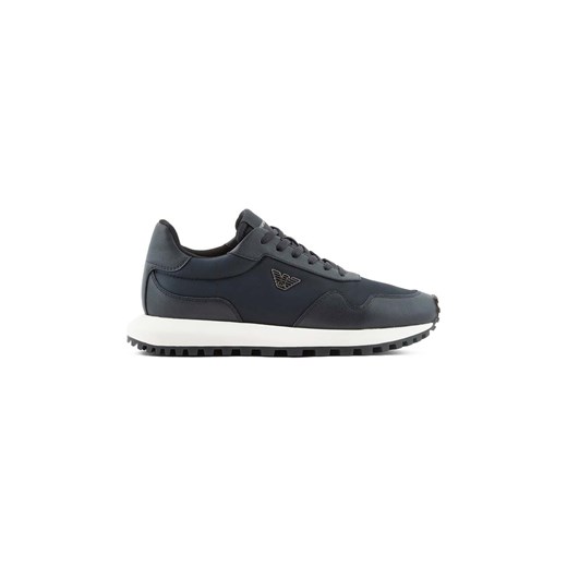 Emporio Armani sneakersy kolor granatowy X4X630 XN877 N151 ze sklepu ANSWEAR.com w kategorii Buty sportowe męskie - zdjęcie 160206805