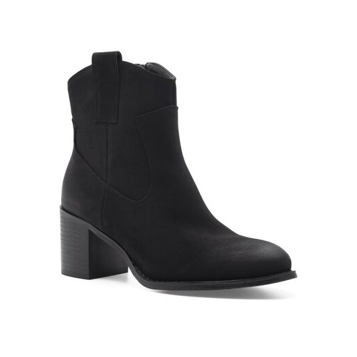Botki Jenny Fairy czarne na obcasie 