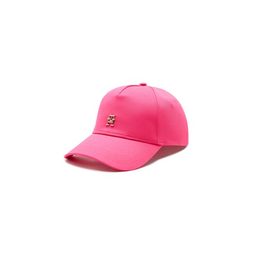 Tommy Hilfiger Czapka z daszkiem AW0AW14926 Różowy Tommy Hilfiger uniwersalny MODIVO okazyjna cena