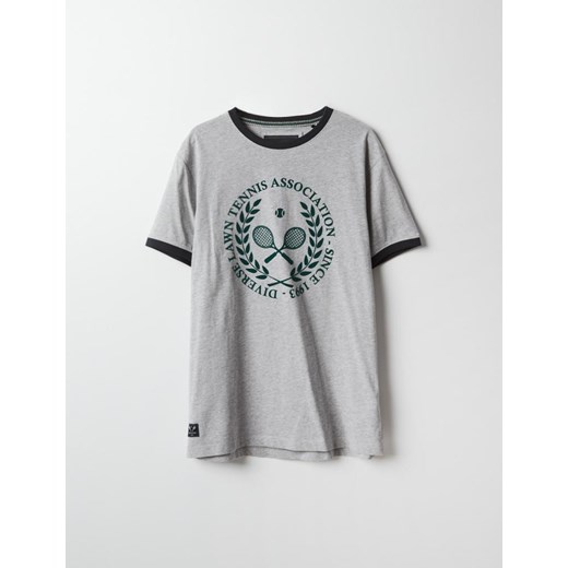 Koszulka OPEN MOR 02 Szary Melanż S ze sklepu Diverse w kategorii T-shirty męskie - zdjęcie 160216509