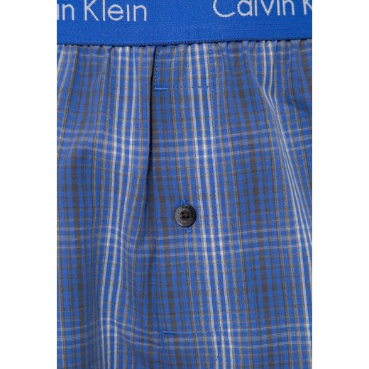 Calvin Klein Underwear MATRIX  Bokserki jamie plaid cobalt water zalando niebieski bokserki