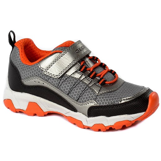 Półbuty Geox J253LA 014CE C0036 Grey Orange R.24-27 ze sklepu EuroButy.com.pl w kategorii Półbuty dziecięce - zdjęcie 160235729