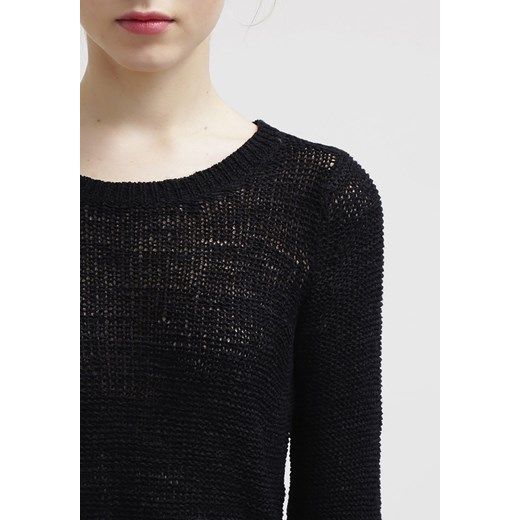 ONLY GEENA Sweter black zalando  abstrakcyjne wzory