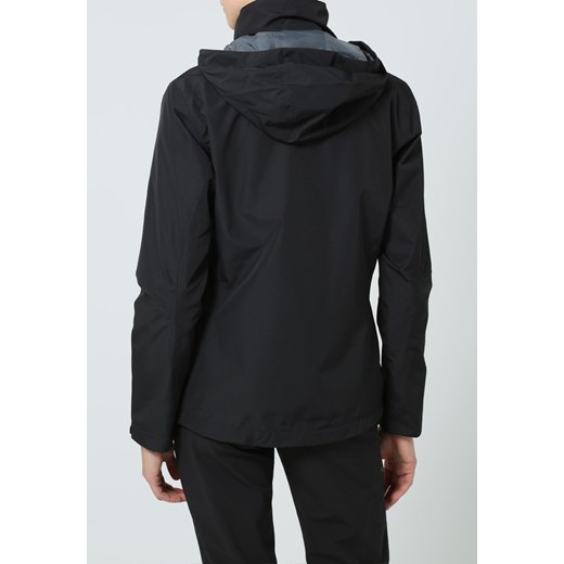 Salomon ELEMENTAL AD Kurtka Outdoor black zalando czarny kołnierzyk