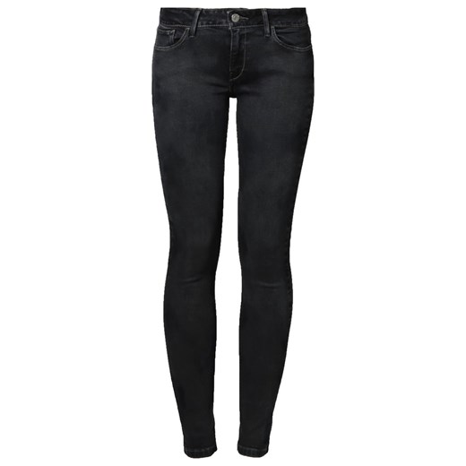 Levi's® 535 LEGGING Jeansy Slim fit tumbled stone zalando czarny jeans
