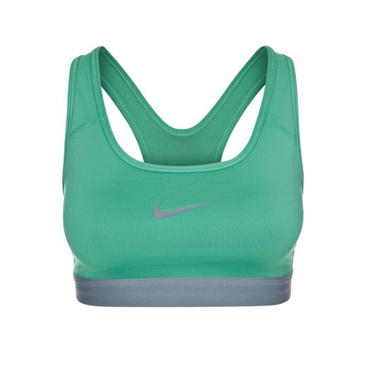 Nike Performance PRO CLASSIC Biustonosz sportowy emerald green/blue graphite zalando turkusowy fitness