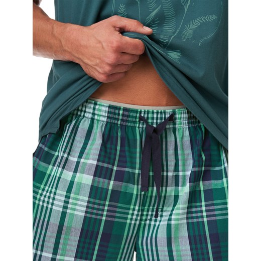 Piżama krótka z rysunkiem Wodnych Roślin - M Key L PH KEY Sp. z o.o. 