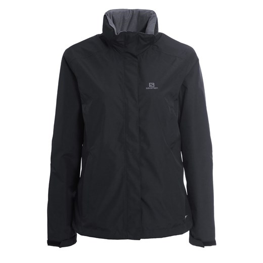 Salomon ELEMENTAL AD Kurtka Outdoor black zalando czarny długie