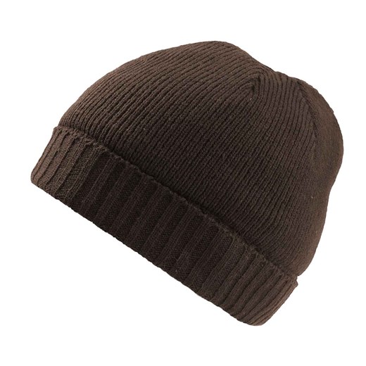 Jack Brąz - czapka zimowa czapki-co czarny miękkie