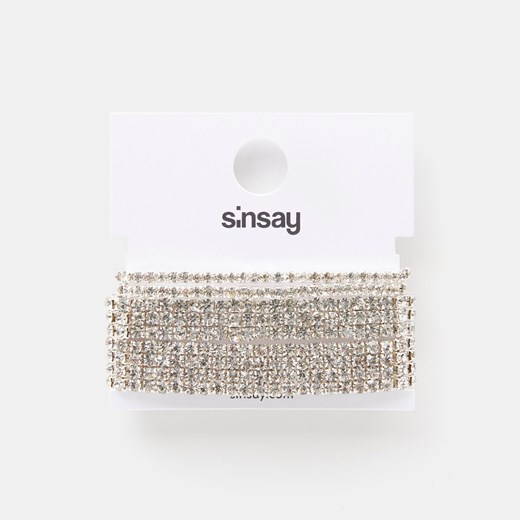 Sinsay - Bransoletki 4 pack - Srebrny Sinsay Jeden rozmiar Sinsay