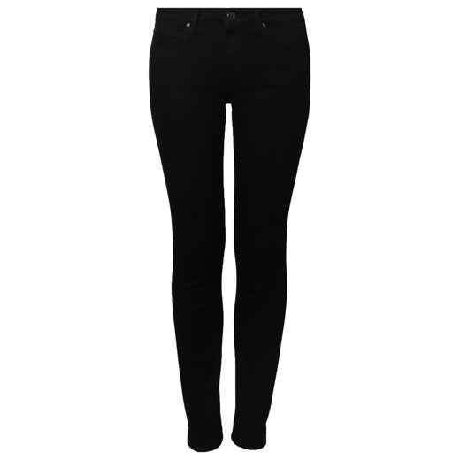 Lee SCARLETT Jeansy Slim fit black zalando czarny jeans