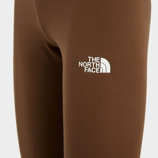 Spodnie damskie brązowe The North Face w sportowym stylu 