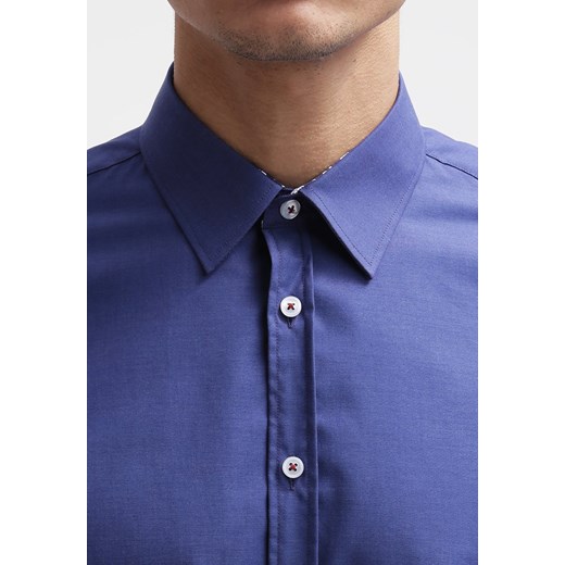 Seidensticker Uno Super Slim SLIM FIT Koszula biznesowa dunkelblau zalando niebieski długie