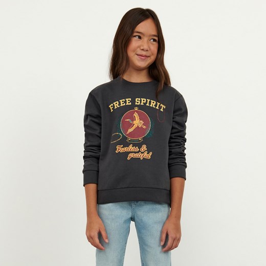 Bluza dziewczęca Sinsay z bawełny na zimę