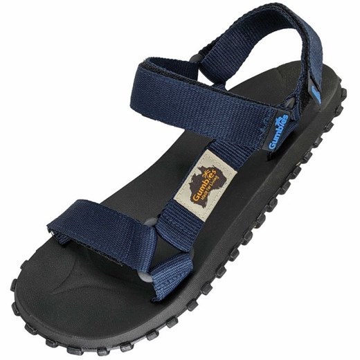 Sandały Gumbies Scrambler Sandal G-SC-UNI-NAVY niebieskie ze sklepu ButyModne.pl w kategorii Sandały męskie - zdjęcie 160321206