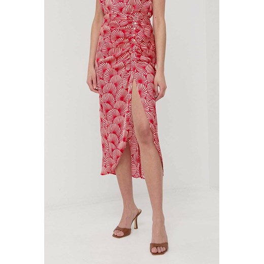 Morgan spódnica kolor czerwony prosta ze sklepu ANSWEAR.com w kategorii Spódnice - zdjęcie 160324438