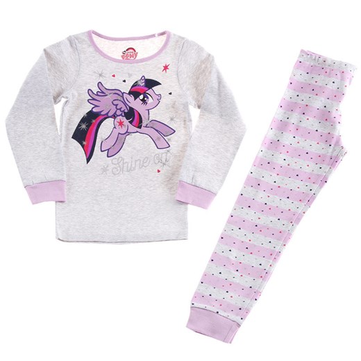 Cool Club, Piżama dziewczęca, My Little Pony, rozmiar 122 - Spodnie, spódnice, sukienki - 2 sztuka 70% taniej! smyk-com fioletowy Spodnie