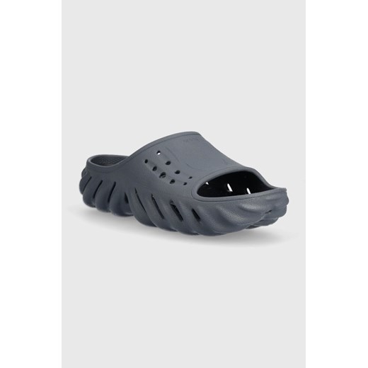 Crocs klapki Echo Slide męskie kolor turkusowy 208170 Crocs 41/42 ANSWEAR.com