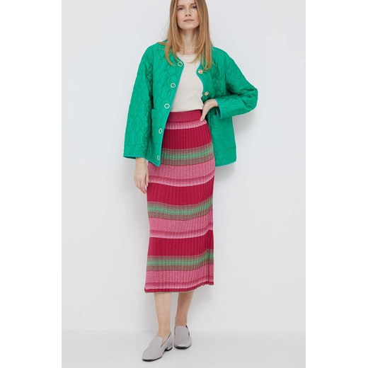 Rich & Royal spódnica kolor różowy maxi prosta Rich & Royal XS promocyjna cena ANSWEAR.com