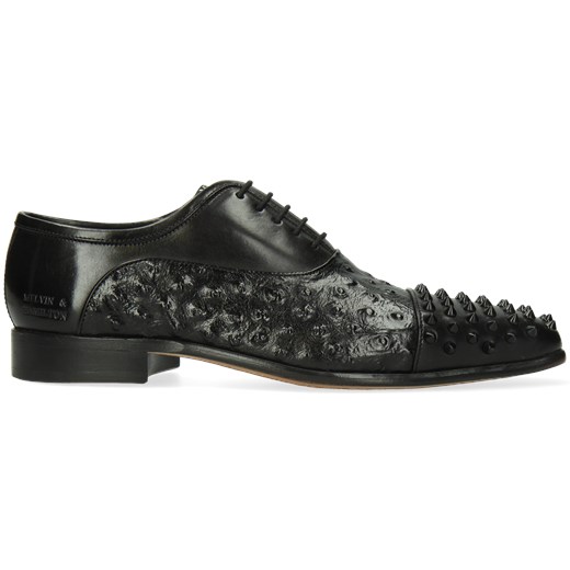 Buty eleganckie męskie Melvin & Hamilton czarne