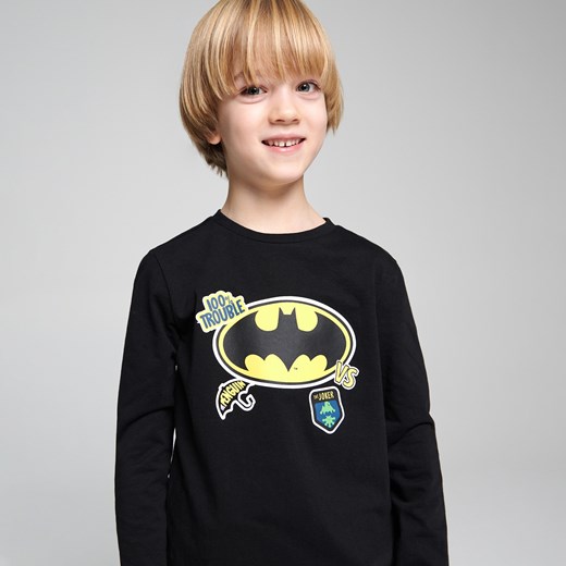Sinsay - Koszulka Batman - Czarny Sinsay 134 Sinsay