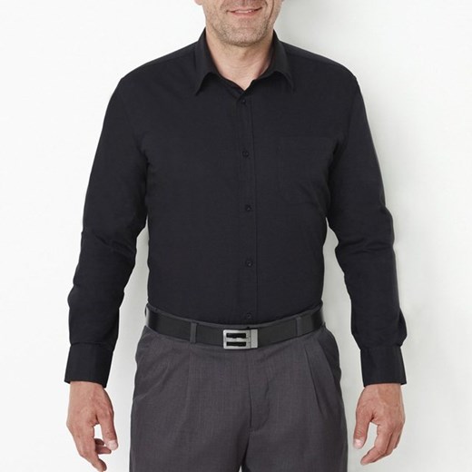 Popelinowa koszula z dugim rkawem, rozmiar 1