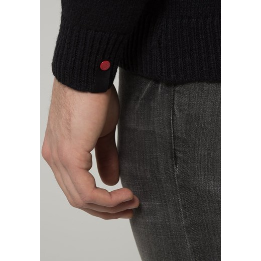 Red collar project FRANCIS Sweter black zalando rozowy bez wzorów/nadruków
