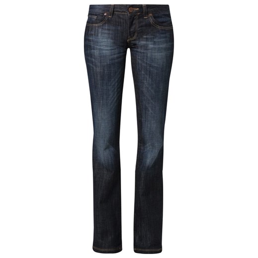 Cross Jeanswear LAURA Jeansy Bootcut dunkelblau zalando czarny jeans