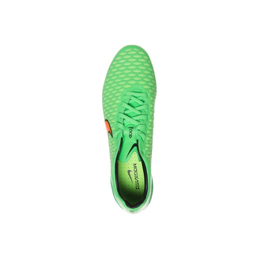 Nike Performance MAGISTA OPUS FG Korki Lanki poison green/total orange/flash lime/black zalando zielony sztuczna