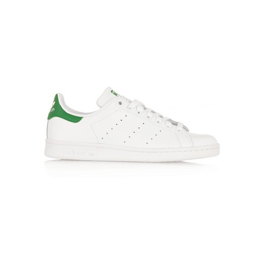 Stan Smith leather sneakers net-a-porter bialy 