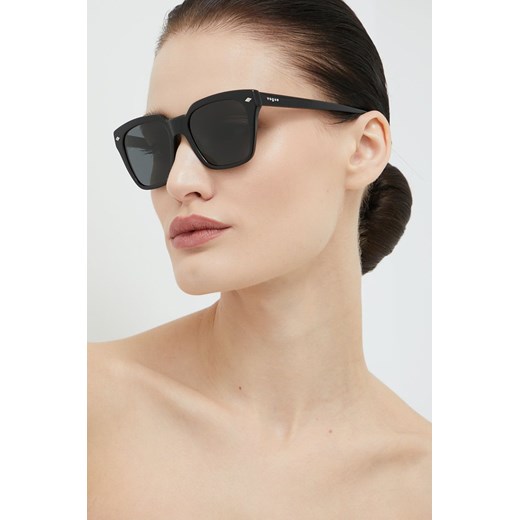 VOGUE okulary przeciwsłoneczne damskie kolor czarny ze sklepu ANSWEAR.com w kategorii Okulary przeciwsłoneczne damskie - zdjęcie 160410718