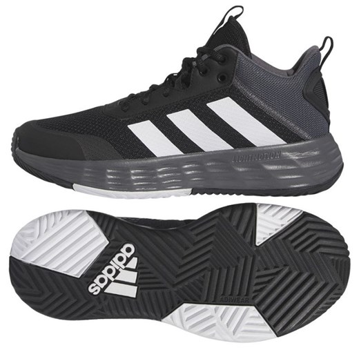 Buty do koszykówki adidas OwnTheGame 2.0 M IF2683 czarne czarne ze sklepu ButyModne.pl w kategorii Buty sportowe męskie - zdjęcie 160416126
