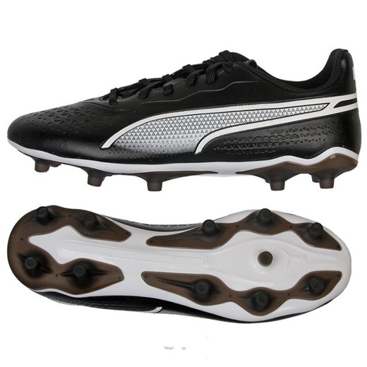 Buty piłkarskie Puma King Match FG/AG M 107570-01 czarne czarne ze sklepu ButyModne.pl w kategorii Buty sportowe męskie - zdjęcie 160416129