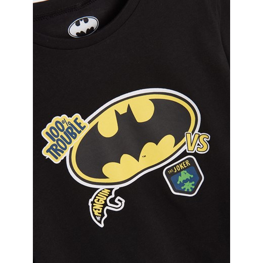 Sinsay - Koszulka Batman - Czarny Sinsay 98 Sinsay