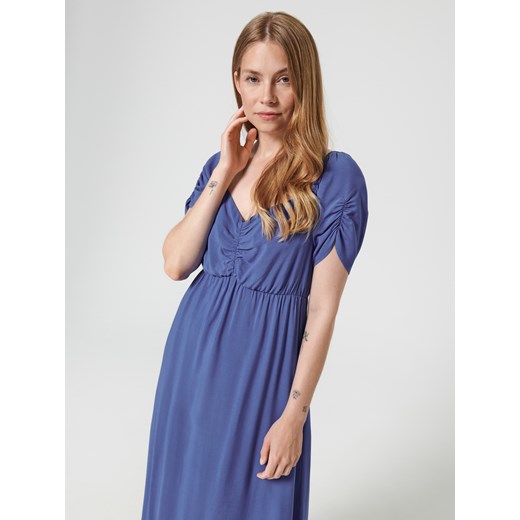 Sinsay - Sukienka midi - Niebieski Sinsay XS Sinsay
