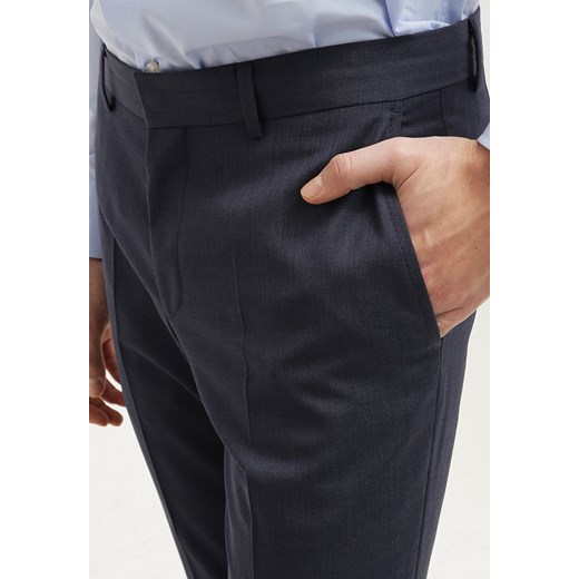 Tommy Hilfiger Tailored RHAMES Spodnie garniturowe blue zalando czarny Odzież