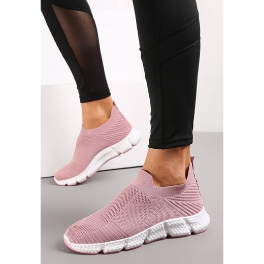 Różowe Amortyzujące Buty Sportowe na Grubej Podeszie Nofah Renee 38 wyprzedaż renee.pl