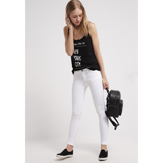 Vero Moda VMWONDER Jeansy Slim fit bright white zalando bialy jeans