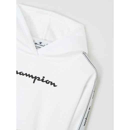 Bluza z kapturem o kroju custom fit z paskami z logo Champion 104 Peek&Cloppenburg 