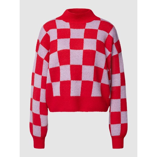 Sweter damski Review z okrągłym dekoltem 