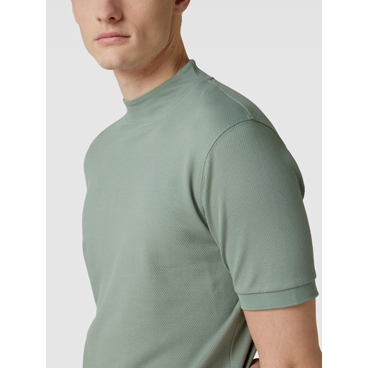T-shirt męski zielony Drykorn z krótkim rękawem