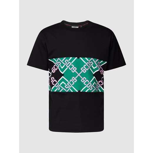 T-shirt z nadrukiem z logo model ‘Tartan’ Gcds L Peek&Cloppenburg 