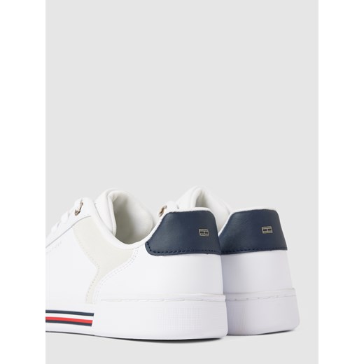 Sneakersy z detalami z logo model ‘COURT’ Tommy Hilfiger 38 Peek&Cloppenburg 